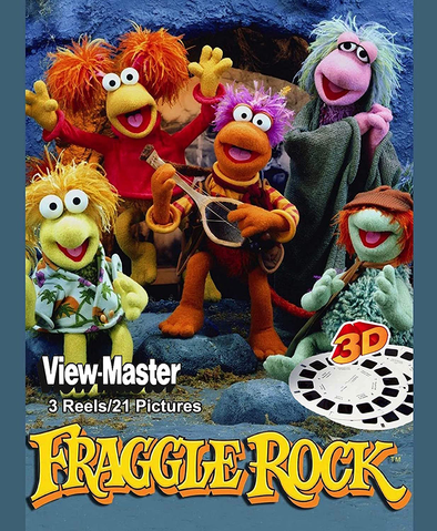 Fraggle Rock - View-Master 3 reel set - vintage