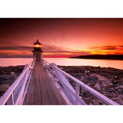 Marshall Point Lighthouse, Maine - 3D Lenticular Postcard Greeting Card