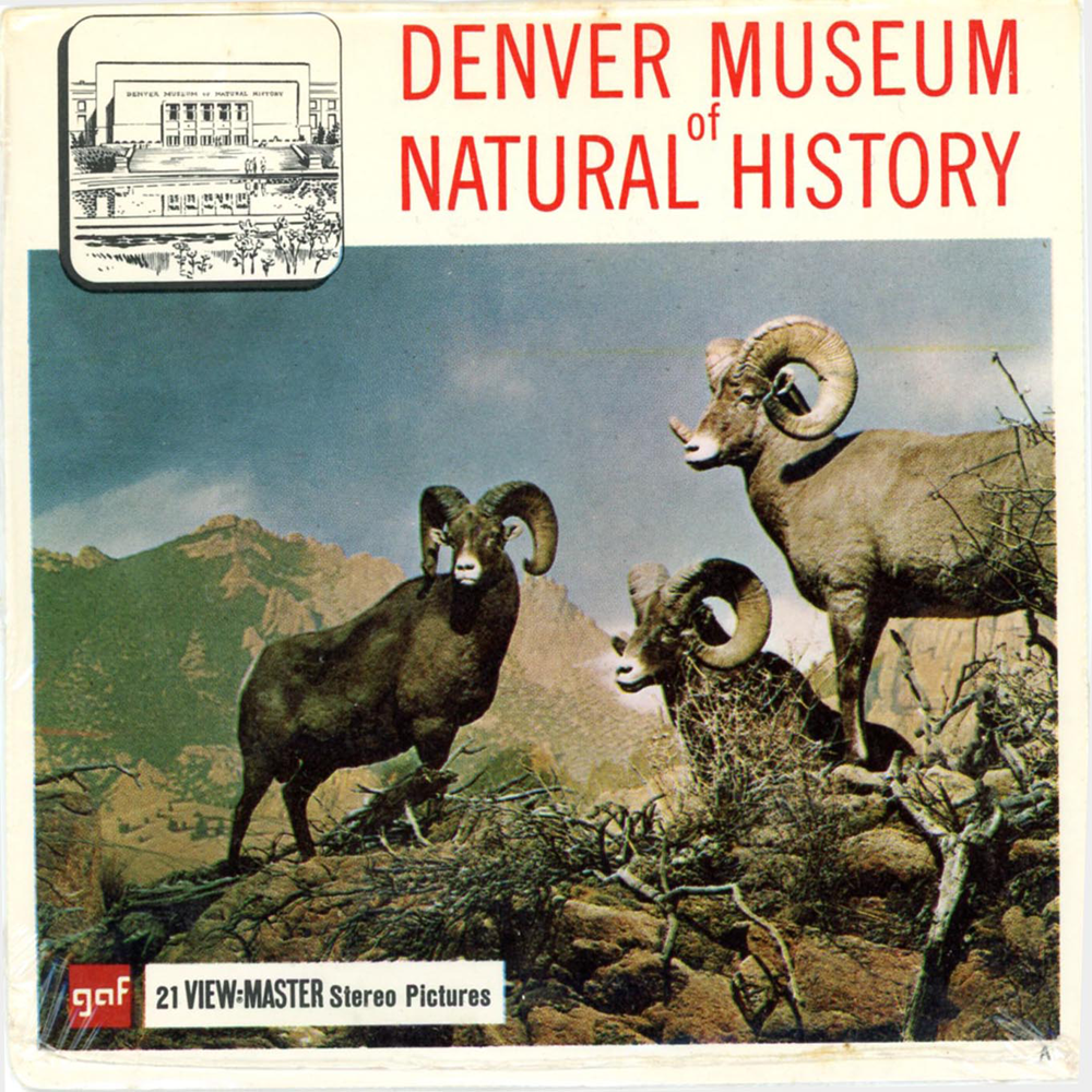 ViewMaster Denver Museum of Natural History A338 Vintage Classic