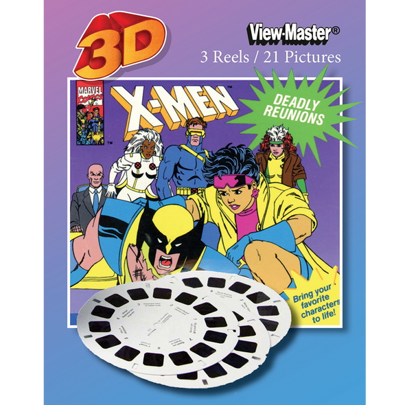 viewmaster x-men Deadly Reunions
