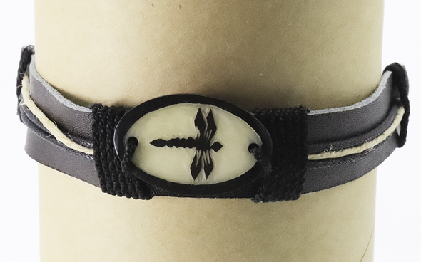 DRAGONFLY - Tagua Bracelet - Vegan, Organic - Native Design - Hand Made by women in Ecuador - Fair Trade - NEW