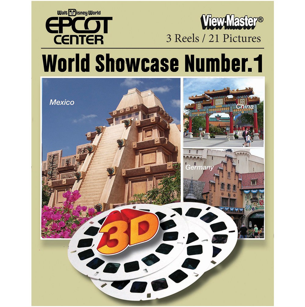 Walt Disney World Epcot Center World Showcase No. 1 - Vintage View-Mas –  worldwideslides